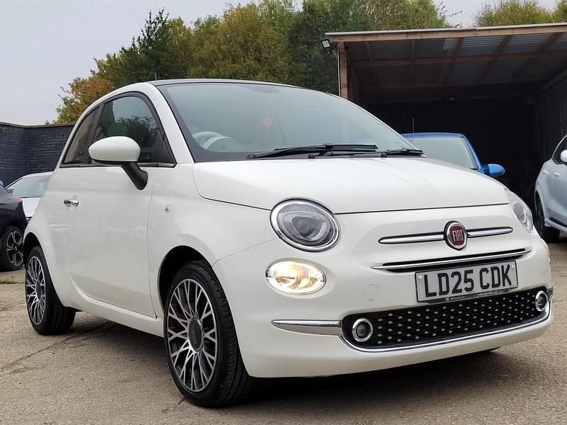 White Used 2025 Fiat 500 Hatchback | £8,995 (Super price) - Image 1/4