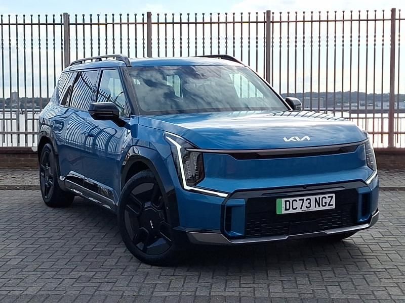Used Kia EV9 GT-Line S 166 kW (226 HP) 2024 Blue SUV