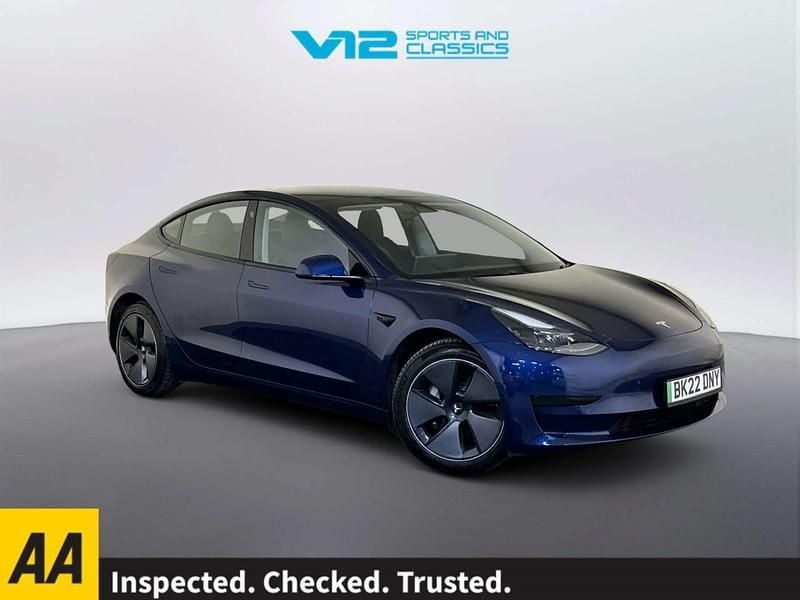 Used Tesla Model 3 Performance 254 kW (346 HP) 2022 Blue Sedan