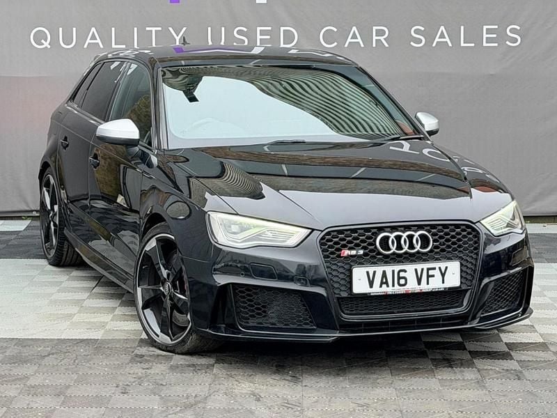 Used Audi RS3 2016 Black Sedan