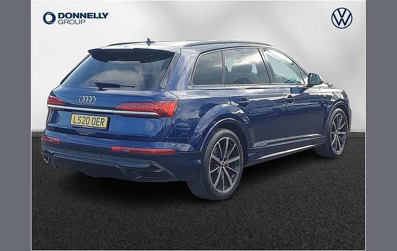 Usado Audi Q7 Black Edition 286 CV (210 kW) 2020 Azul SUV