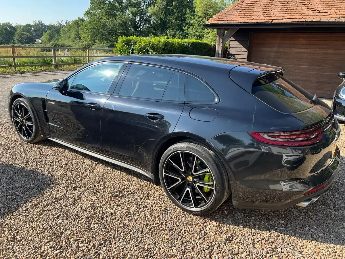 Used Porsche Panamera 4 E-Hybrid 2020 Black Hatchback