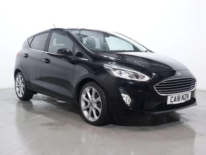 Black Used 2018 Ford Fiesta Titanium Hatchback | £7,900 (Fair price) - Image 1/1