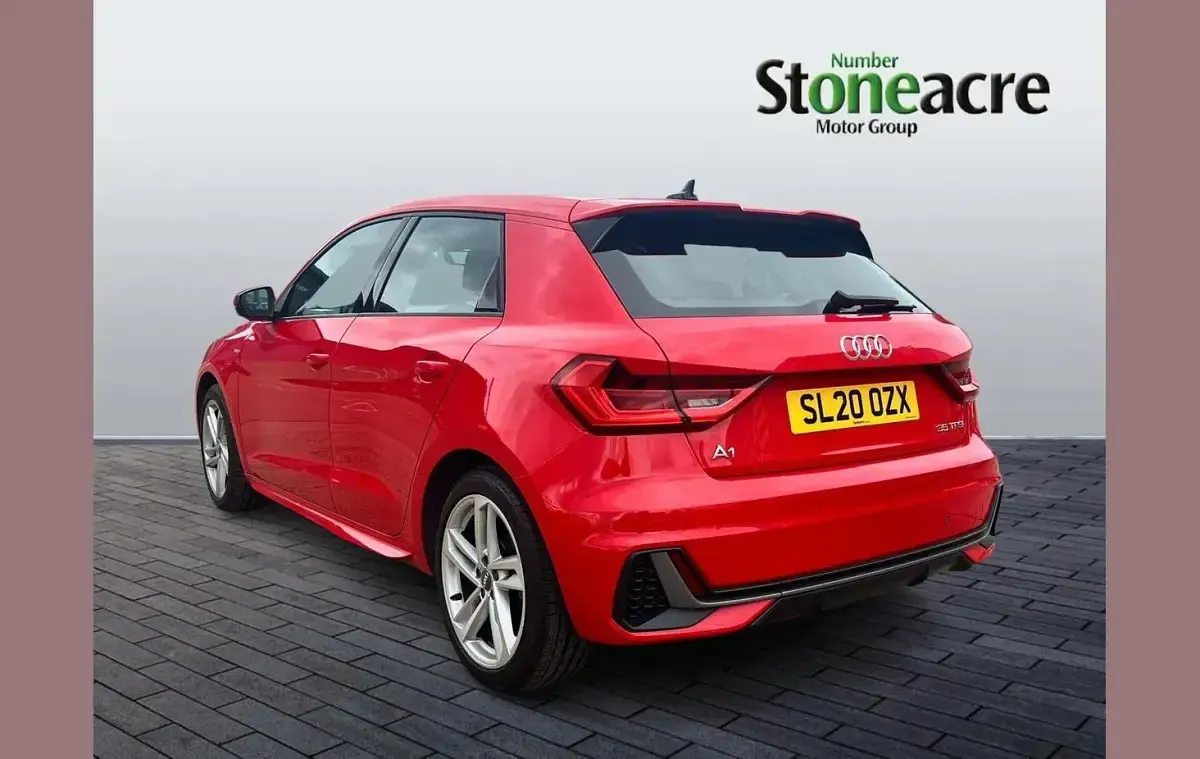 Used Audi A1 S-Line 147 HP (108 kW) 2020 Red SUV