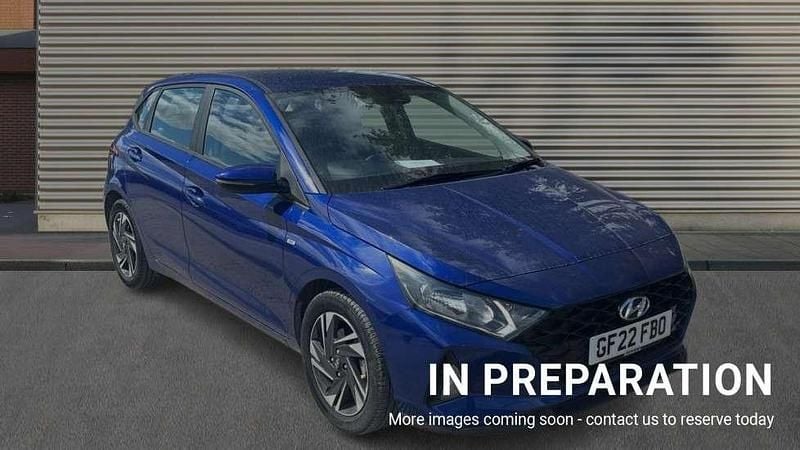 Blue Used 2022 Hyundai i20 SE Hatchback | £15,737 (Fair price) - Image 1/4