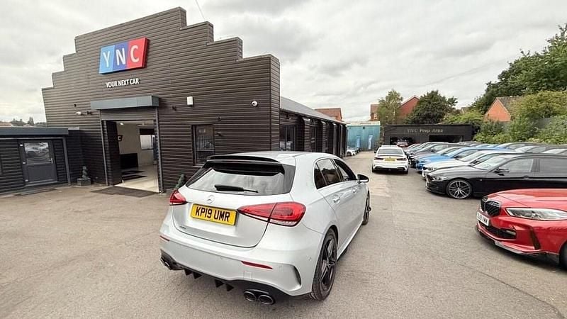 Silver Used 2019 Mercedes A200 AMG line Hatchback | £15,991 (Fair price) - Image 1/4