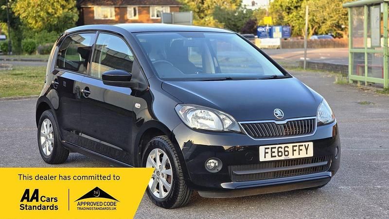 Black Used 2016 Skoda Citigo SE L Hatchback | £5,295 (Good price) - Image 1/4