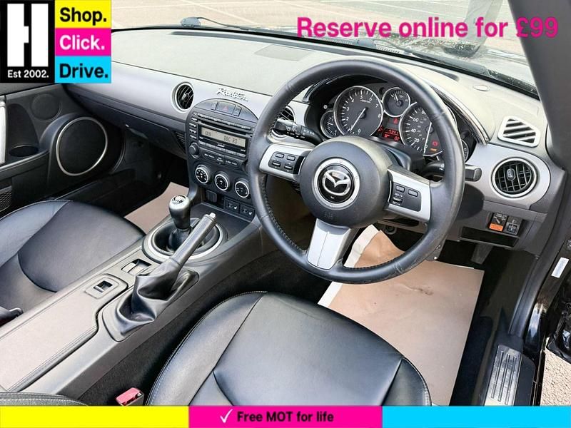 Used Mazda MX5 Inclusive 160 HP (117 kW) 2009 Black Cabriolet