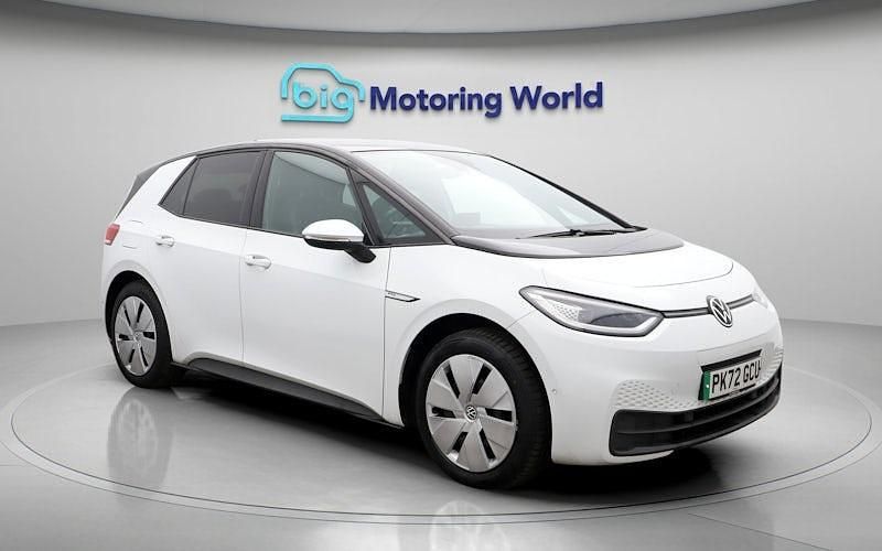 Used VW ID.3 Pro Performance 150 kW (204 HP) 2022 White Hatchback