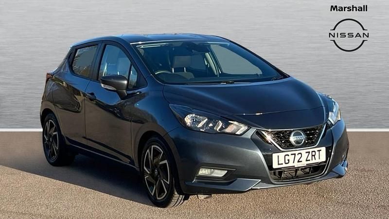 Used Nissan Micra Acenta 92 HP (67 kW) 2022 Grey Hatchback