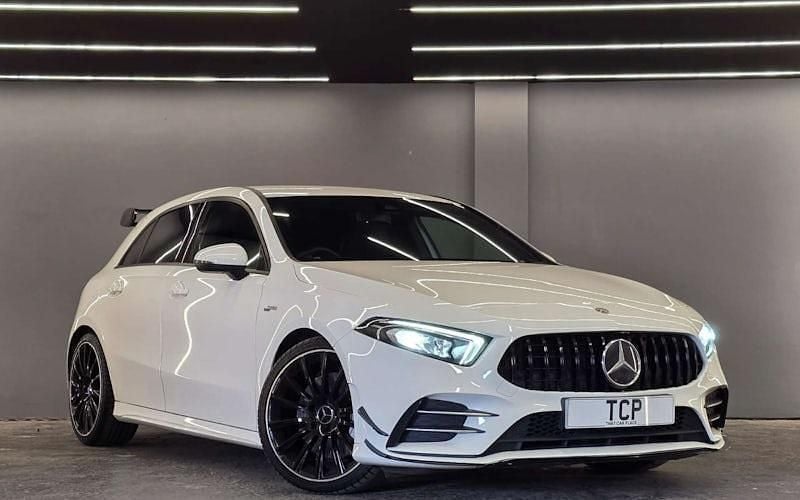 Used 2022 Mercedes A35 AMG Executive Hatchback | £17,500 (Fair price) - Image 1/4