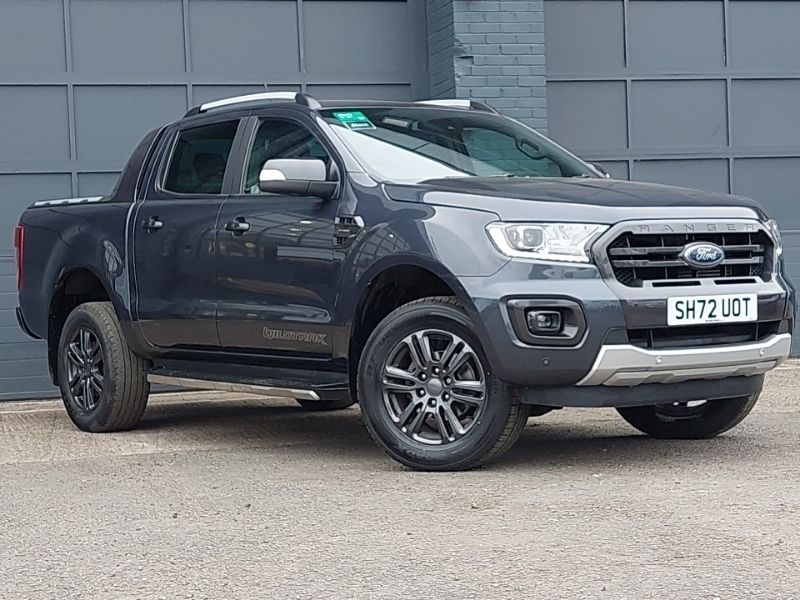 Grey Used 2022 Ford Ranger Wildtrack Pickup | £21,198 (A bit pricey) - Image 1/4