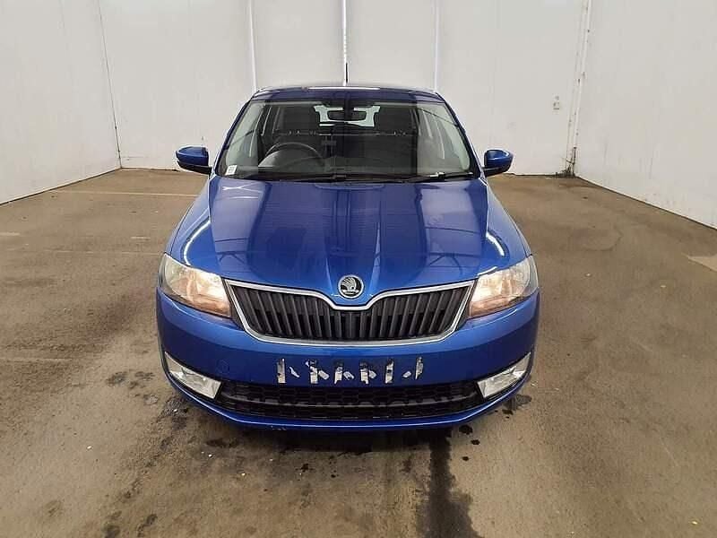 Used Skoda Rapid SE 115 HP (84 kW) 2015 Blue Hatchback