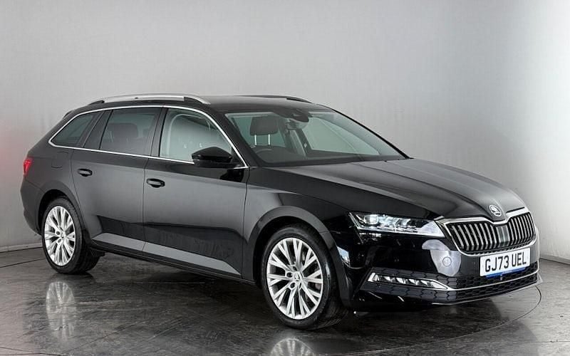 Black Used 2023 Skoda Superb SE L Estate | £26,200 (Fair price) - Image 1/3