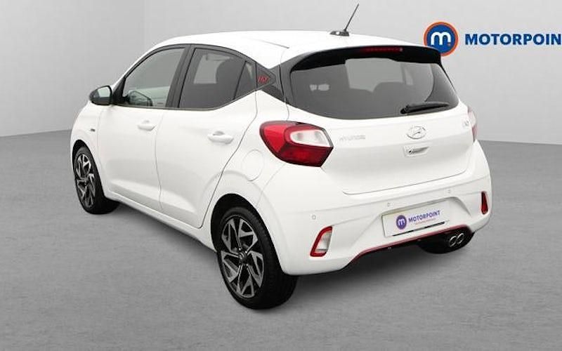 Used Hyundai i10 N Line 101 HP (74 kW) 2022 White Hatchback