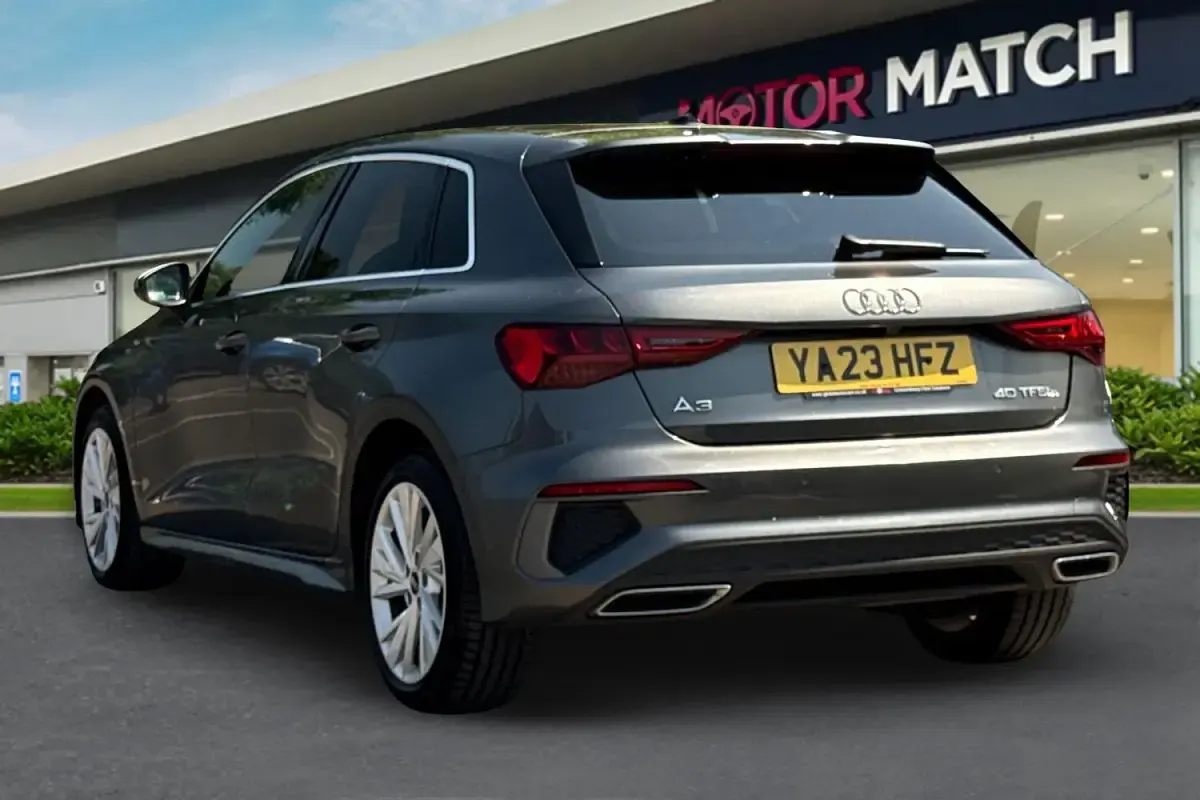 Used Audi A3 Sportback S-Line 204 HP (150 kW) 2023 Grey Hatchback