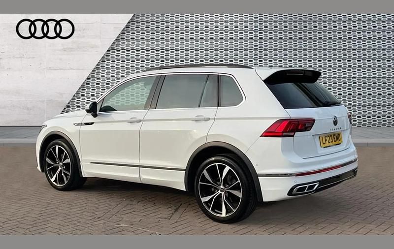 Used VW Tiguan R-line 150 HP (110 kW) 2023 White SUV