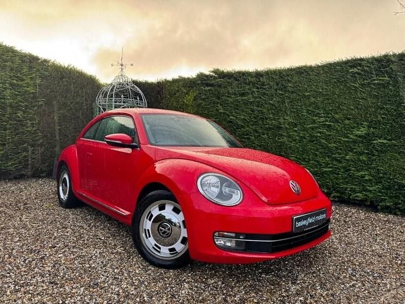 Red Used 2014 VW Beetle Design Hatchback | £8,895 (Fair price) - Image 1/4