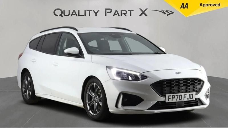 Used Ford Focus ST-Line 150 HP (110 kW) 2021 White Estate