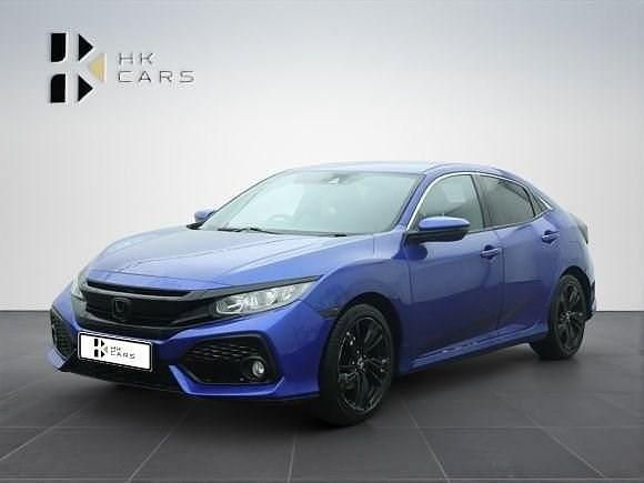Used Honda Civic SR 129 HP (94 kW) 2017 Blue Hatchback