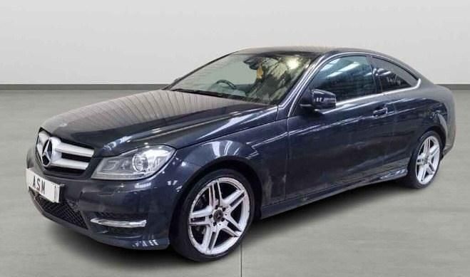 Used Mercedes C180 AMG 2012 Black Coupe