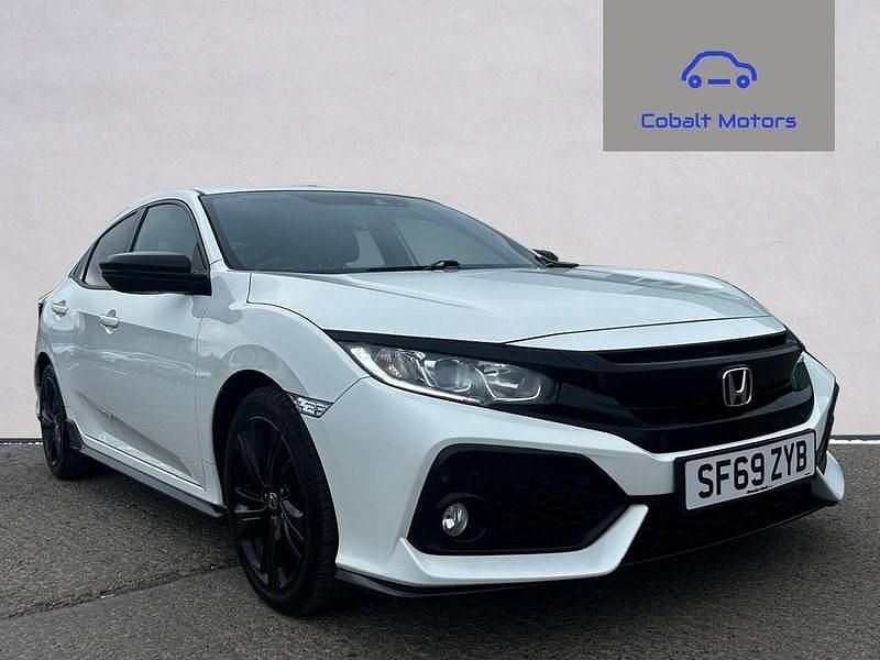 Used Honda Civic Sport 126 HP (92 kW) 2019 White Hatchback