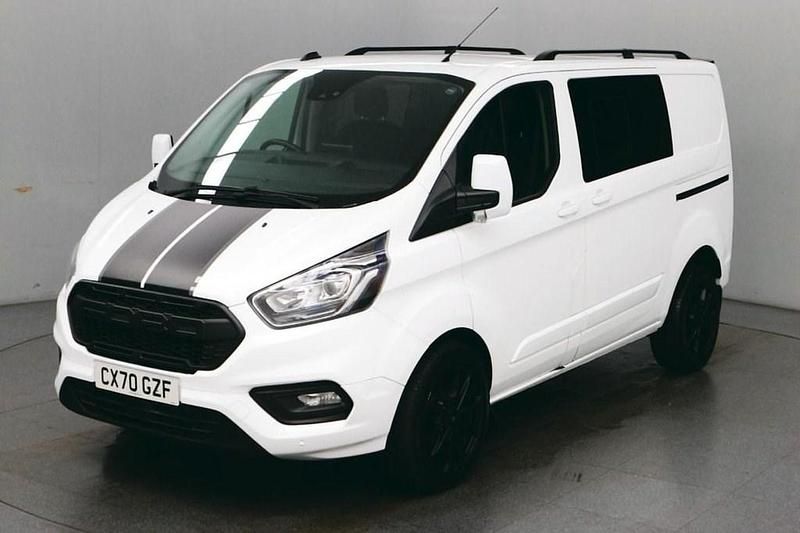 Begagnad Ford Transit Custom Limited 170 HK (125 kW) 2020 Vit Kombi