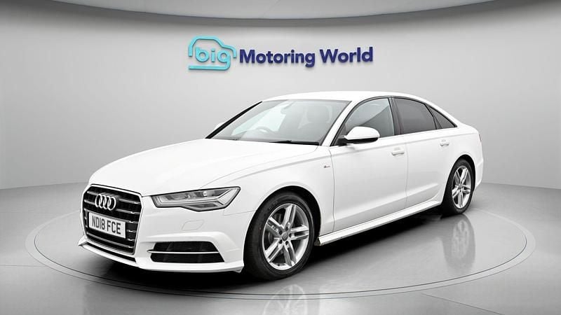 Used Audi A6 S-Line 190 HP (139 kW) 2018 White Sedan