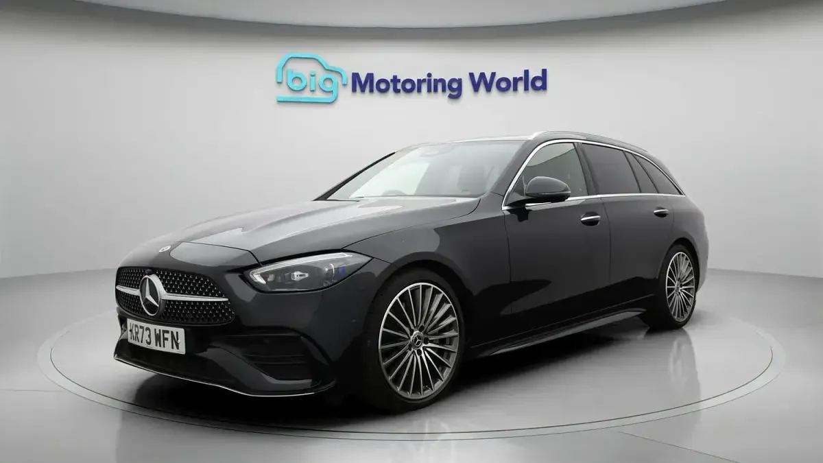 Used Mercedes C200 AMG Line Premium 204 HP (150 kW) 2023 Black Estate