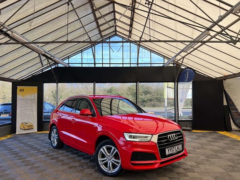 Used Audi Q3 S-Line 184 HP (135 kW) 2017 Red SUV