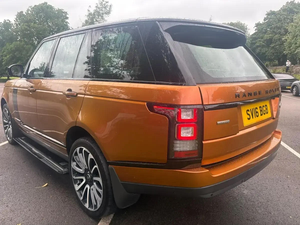 Used Land Rover Range Rover Autobiography 2016 Orange SUV