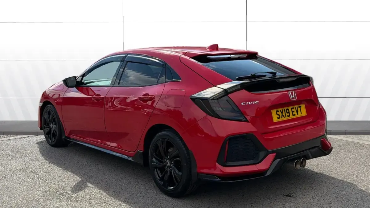 Used Honda Civic Sport 182 HP (133 kW) 2019 Red Hatchback