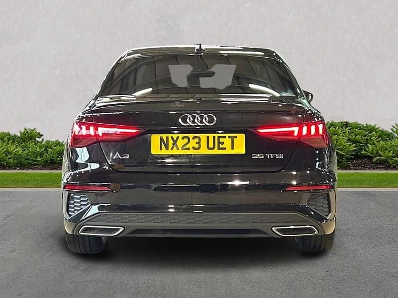 Used Audi A3 S-Line 147 HP (108 kW) 2023 Black Sedan