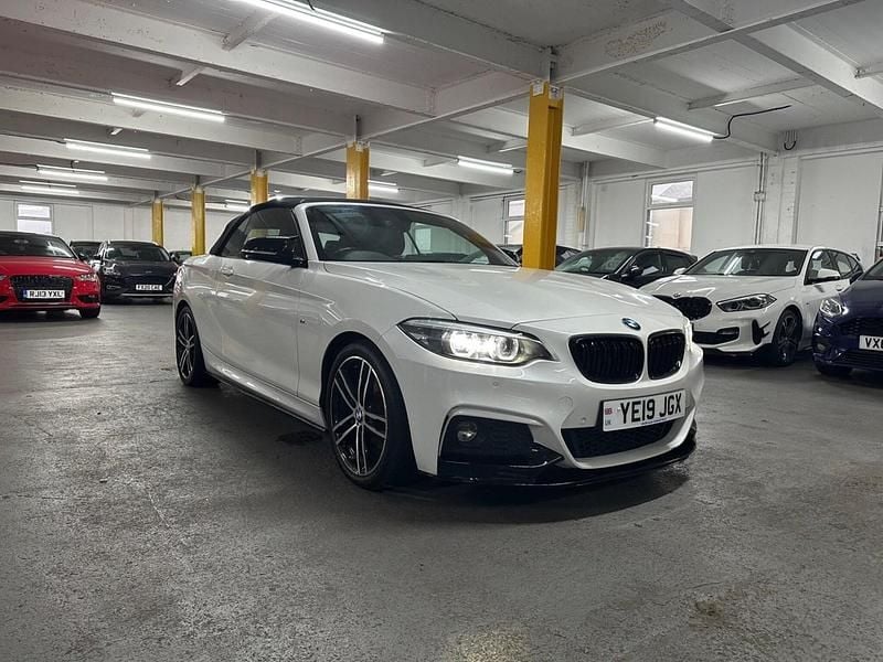 Usado BMW 220 M Sport 2019 Branco Cabrios