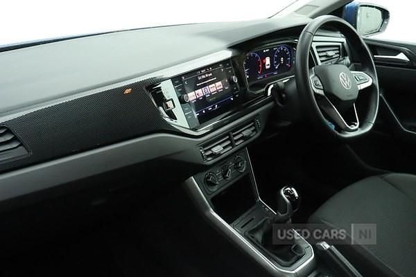 Used VW Polo Life 95 HP (69 kW) 2022 Blue Hatchback