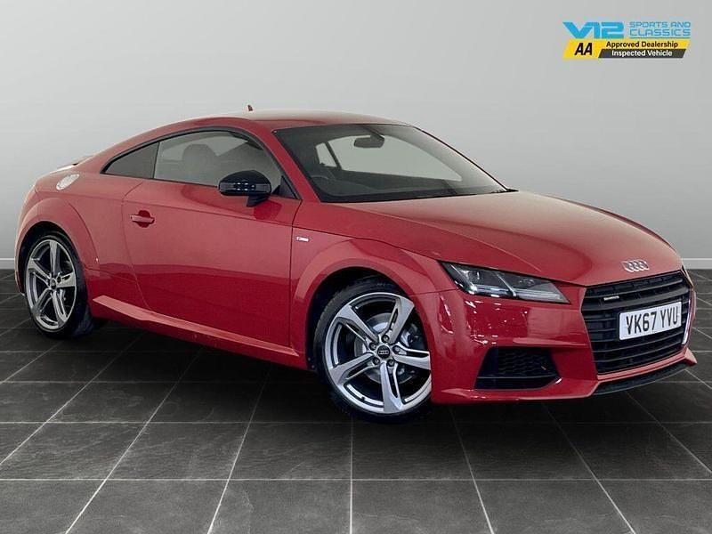 Red Used 2017 Audi TT Black Edition Coupe | £12,295 (Fair price) - Image 1/2