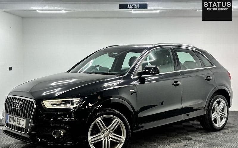 Used Audi Q3 S-Line 170 HP (125 kW) 2014 Black SUV