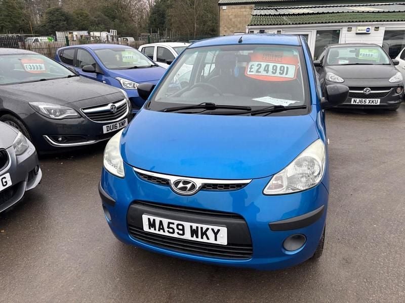 Used Hyundai i10 Classic 2009 Blue Hatchback