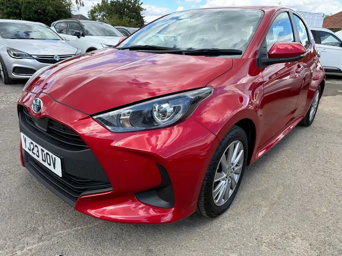 Used Toyota Yaris 2023 Red Hatchback