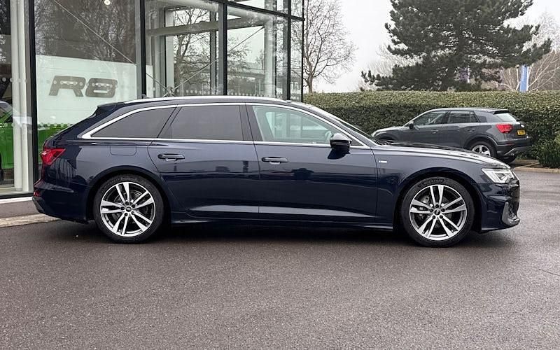 Used Audi A6 S-Line 204 HP (150 kW) 2024 Blue Estate