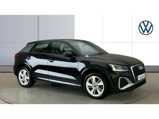 Black Used 2023 Audi Q2 S-Line SUV | £21,358 (Good price) - Image 1/4