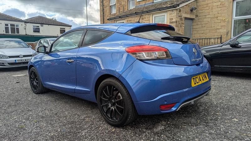 Used Renault Mégane GT Line GT-Line 130 HP (95 kW) 2014 Blue Coupe