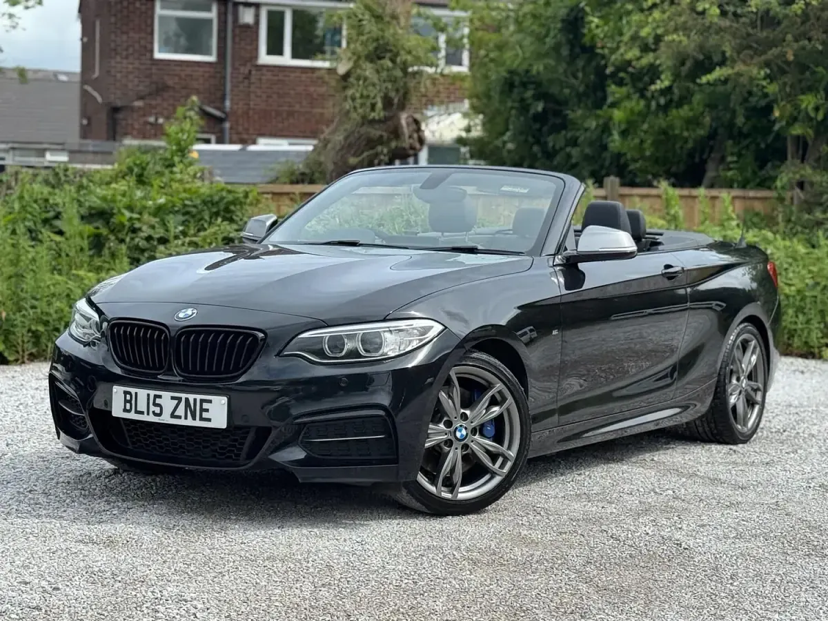 Used BMW M235 Comfort Edition 2015 Black Cabriolet