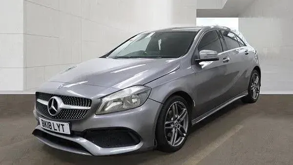 Used Mercedes A180 AMG line 2018 Grey Hatchback