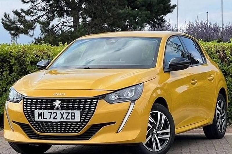 Yellow Used 2022 Peugeot 208 Allure+ Hatchback | £13,795 (Fair price) - Image 1/1
