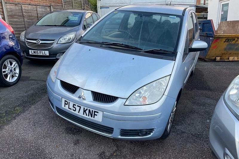 Used Mitsubishi Colt 2008 Blue Hatchback