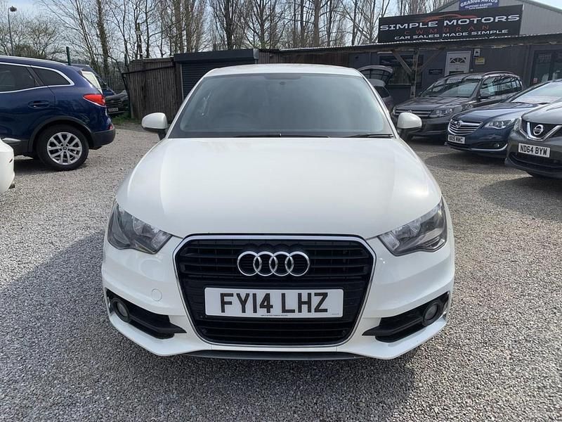 Used Audi A1 S-Line 122 HP (89 kW) 2014 White Hatchback