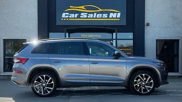Used Skoda Kodiaq SportLine 150 HP (110 kW) 2023 Grey SUV