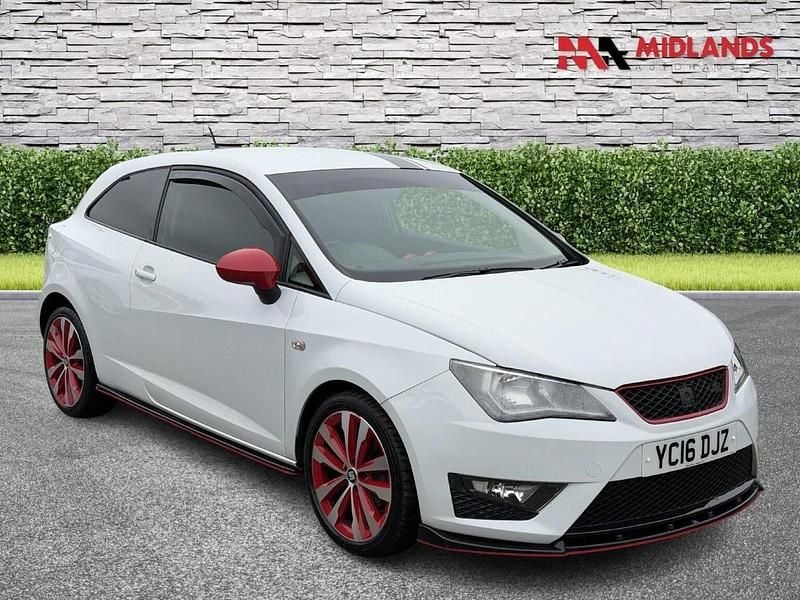 Used Seat Ibiza FR 110 HP (80 kW) 2016 White Coupe
