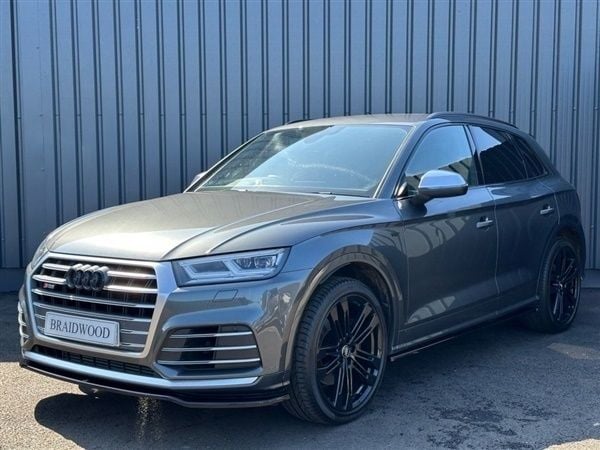 Grey Used 2018 Audi SQ5 Design SUV | £26,990 (Fair price) - Image 1/1